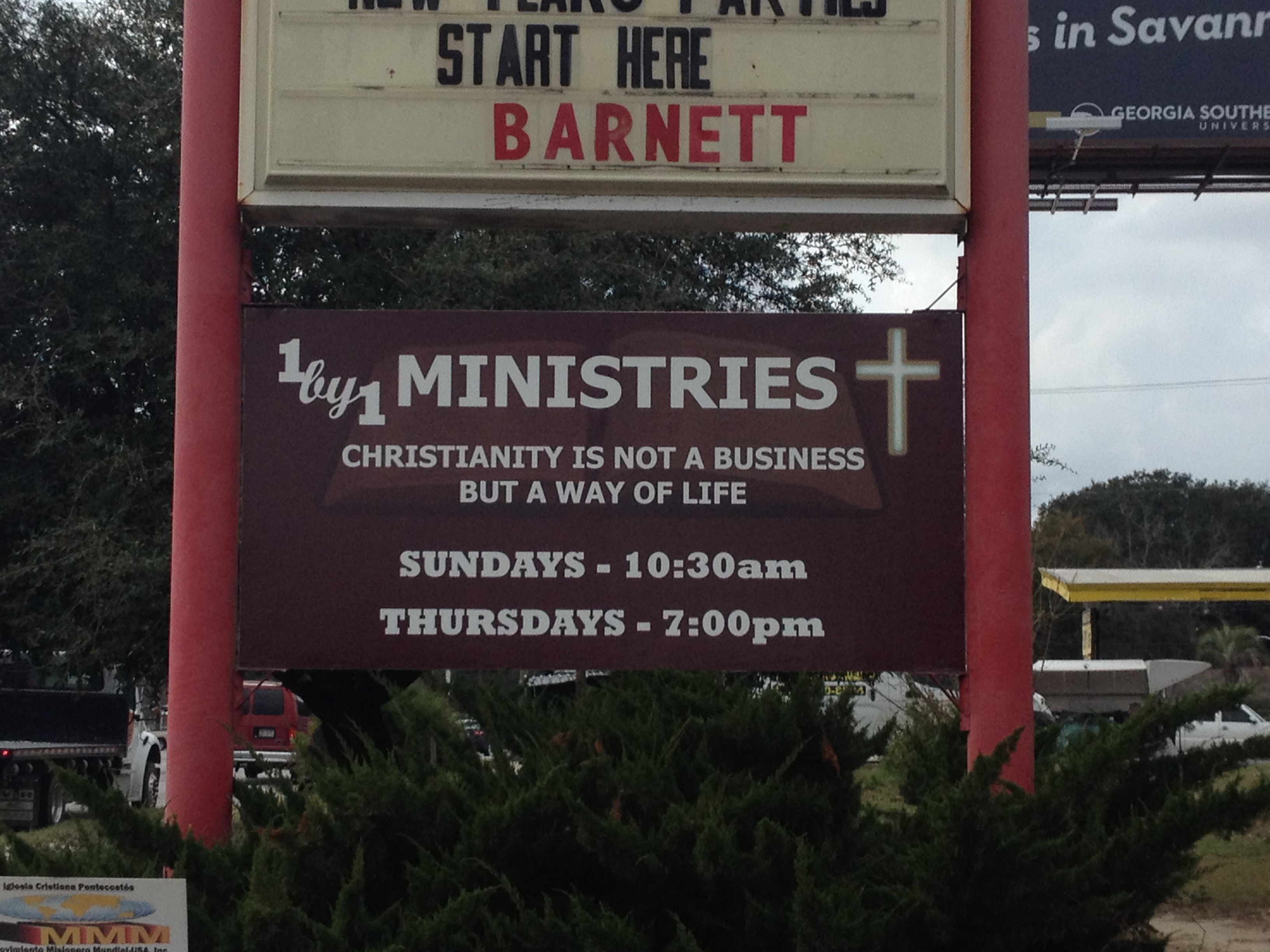 1BY1 MINISTRY SIGN